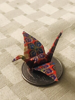 50 Folded Paper Origami Cranes