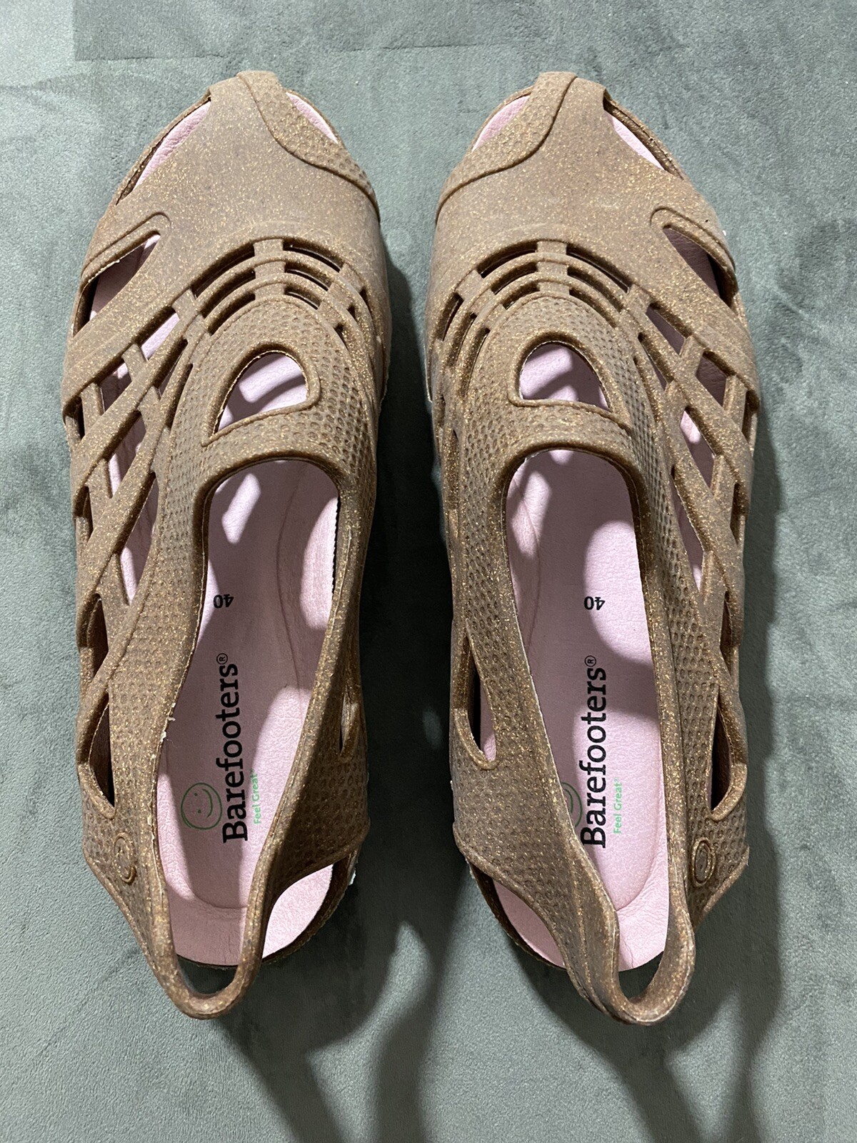 rubber walking shoes