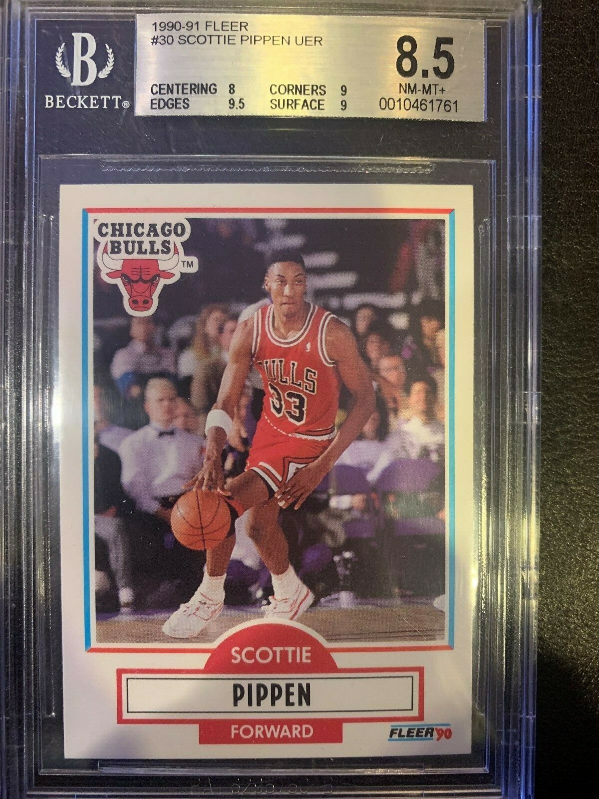 scottie pippen fleer 91