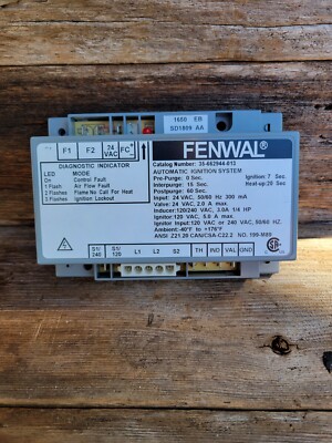 FENWAL 35-662944-013 Automatic Ignition Control    Free Shipping!
