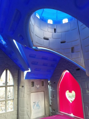 DISNEY princess castle outdoors!