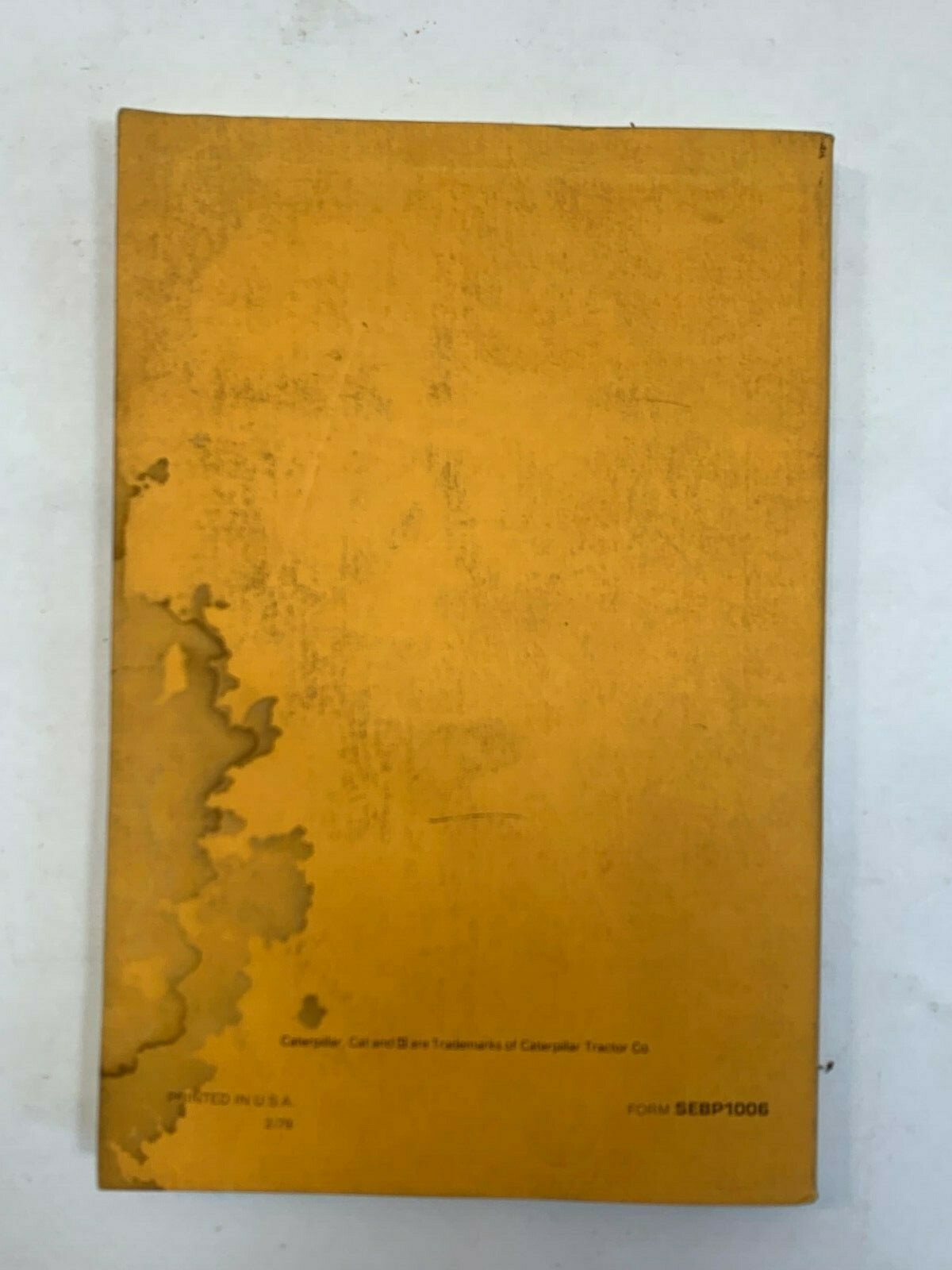 CATERPILLAR 3208 Industrial Engine Parts Book Construction 90N6121 To 90N37284