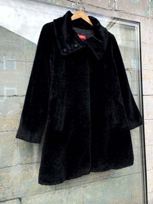 Max mara clearance teddy coat black