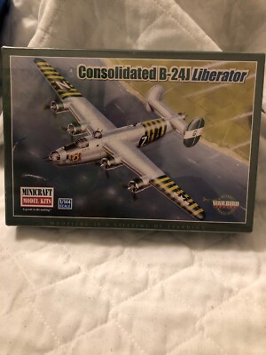 Minicraft War Birds Series 14402 1/144 Scale Consolidated B-24J Liberator Sealed