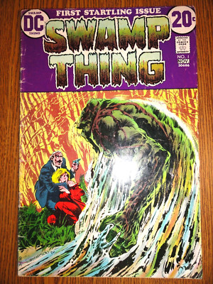 Swamp Thing #1 Classic Wrightson Cover Premiere Origin Hot Key 1st Print Man DC