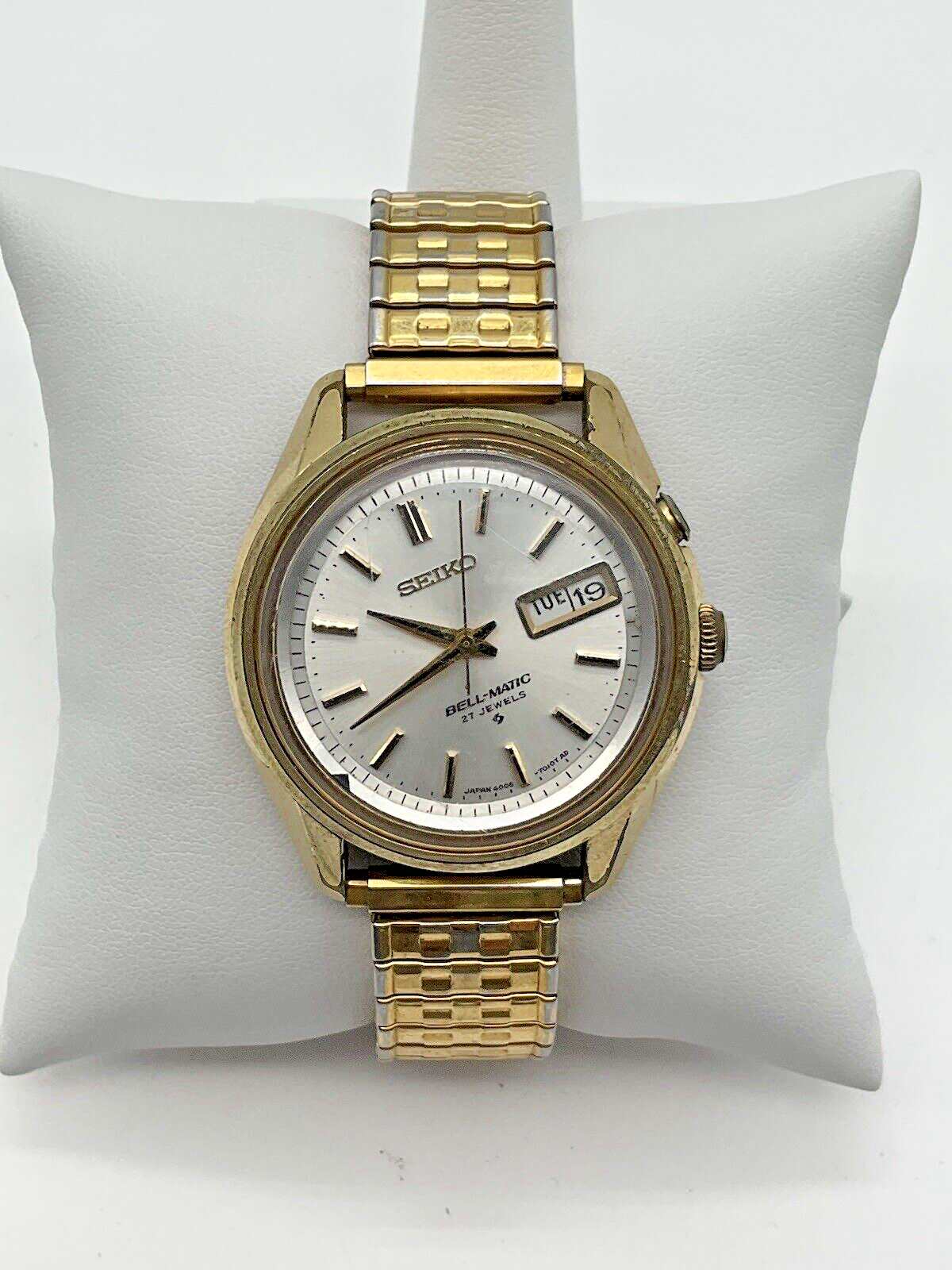 Vintage Men's Seiko Bell-Matic 27J Day/Date 4006-7011 | eBay