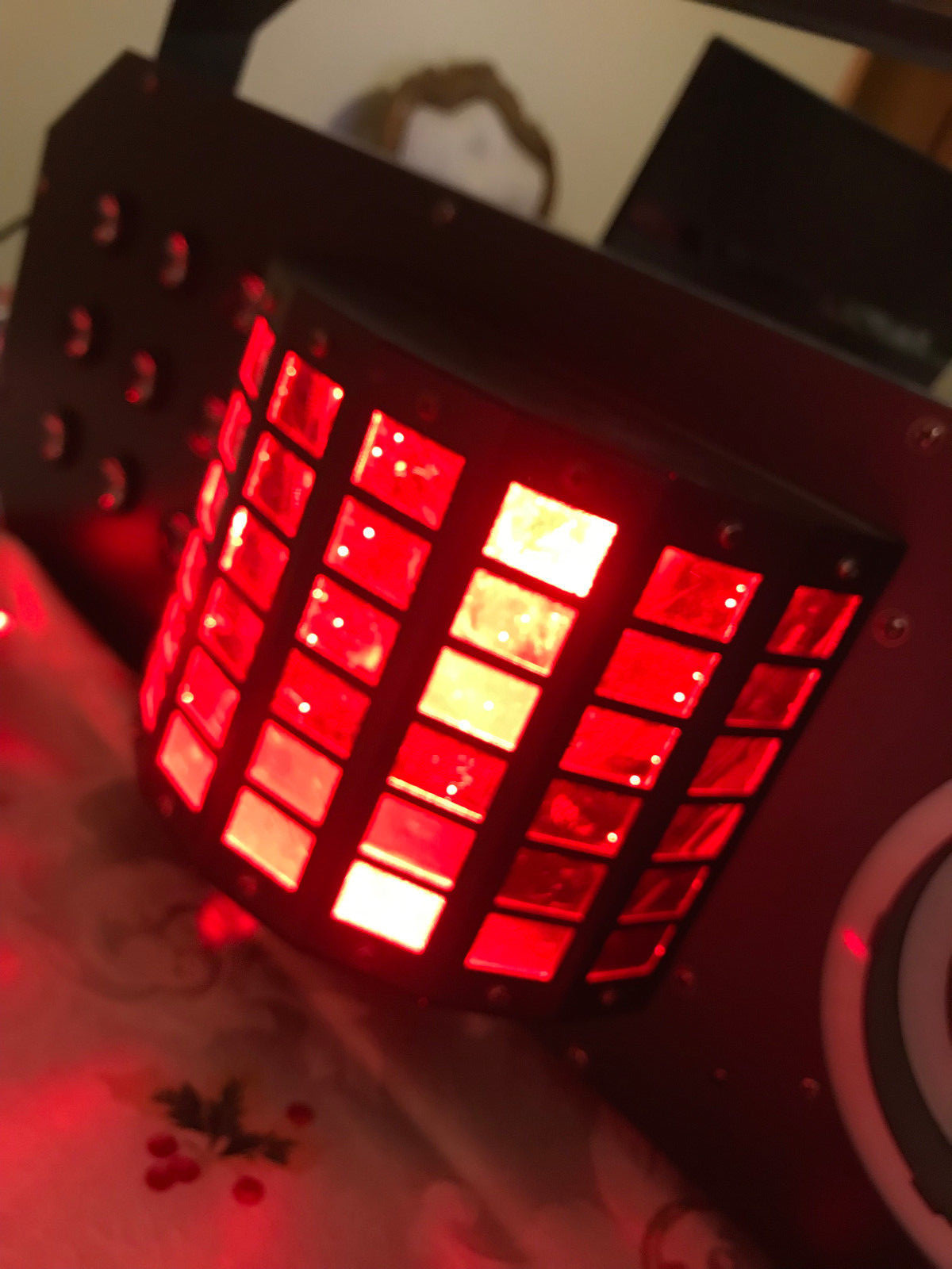 ADJ BoomBox FX3 Startec Series 3-FX-IN-1 Party Effect Mini Dekker TRI Color LED