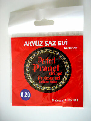  Uzun Sap (Langhals) Tel 0,20 Saz / Baglama / Tembur Teli / Saiten / Strings