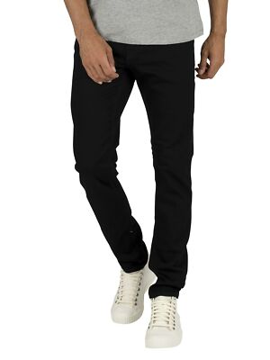 Мужские зауженные джинсы Glenn Original 816 Jack & Jones, черные