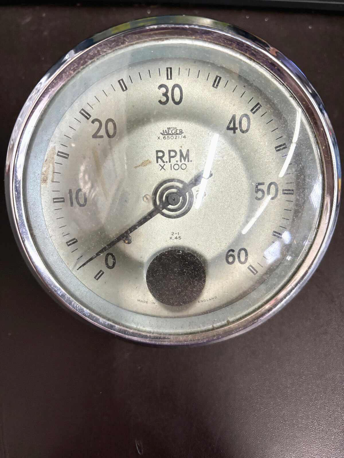 MG TD Tachometer 1953, Jaeger #: X.65021/4 | eBay