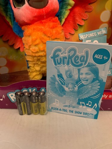 FurReal Rock-A-Too Talking Show Bird Target Exclusive. Hasbro. Free Batteries