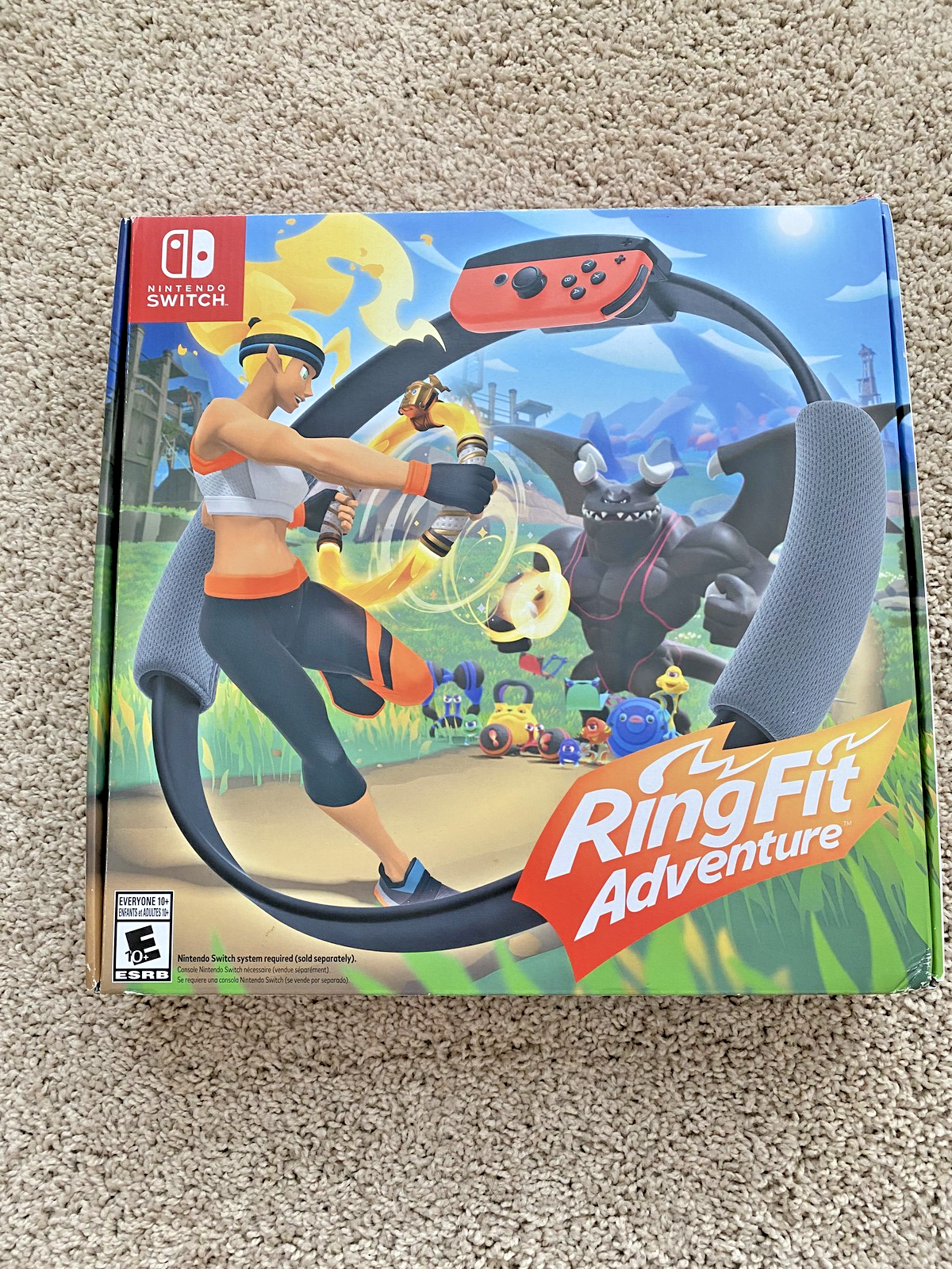 Ring Fit Adventure - Nintendo Switch - Complete In Box, All