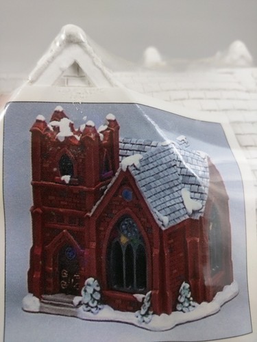 Vintage California Creations Unpainted Christmas Village Church 97011