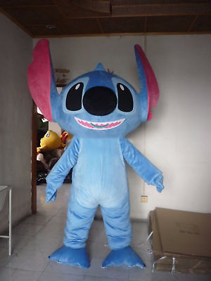 Lilo & Stitch Mascot Costume Party Game Character Fancy Dress Adults Outfit 2018