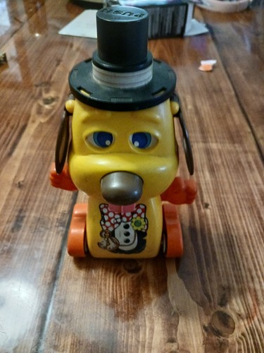 【中古】 Dog Heaven VoodooChild RARE VINTAGE 80'S KOUVALIAS WIND UP DOG PUPPY IN HOUSE