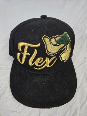 Flex Money Legend New Kings Choice Adjustable Era Black Snapback Hat Cap