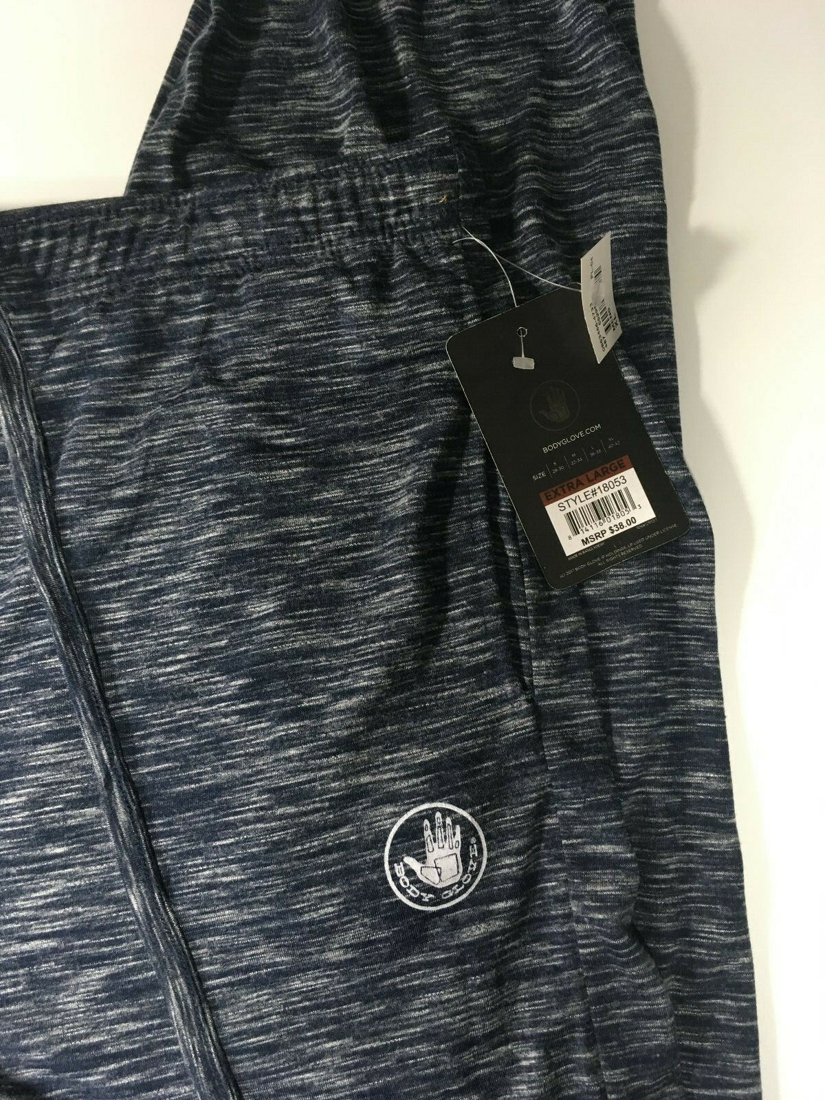 Body Glove Men's Draw String Waist Casual Jersey Lounge Weekend Pants Size XL