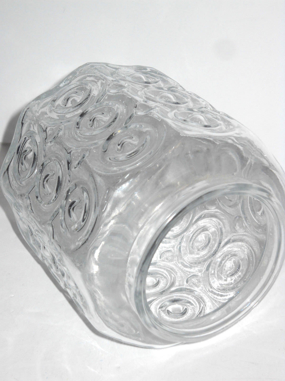 Vintage Art Deco Clear Glass Light Shade Globe Targets 3 1/4