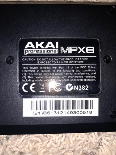 Akai Professional MPX8SD Sample Player