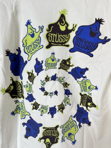 ★人気★【STUSSY】★MR. BLOB SPIRAL TEE★Tシャツ★Black★ ☆人気☆【STUSSY】☆MR. BLOB SPIRAL TEE☆Tシャツ☆Black