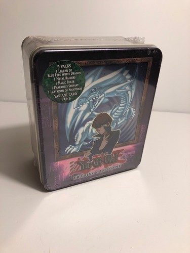 Yu-Gi-Oh! TCG CCG UNOPENED FACTORY SEALED SET OF 6 TINS 2003 With Original Case