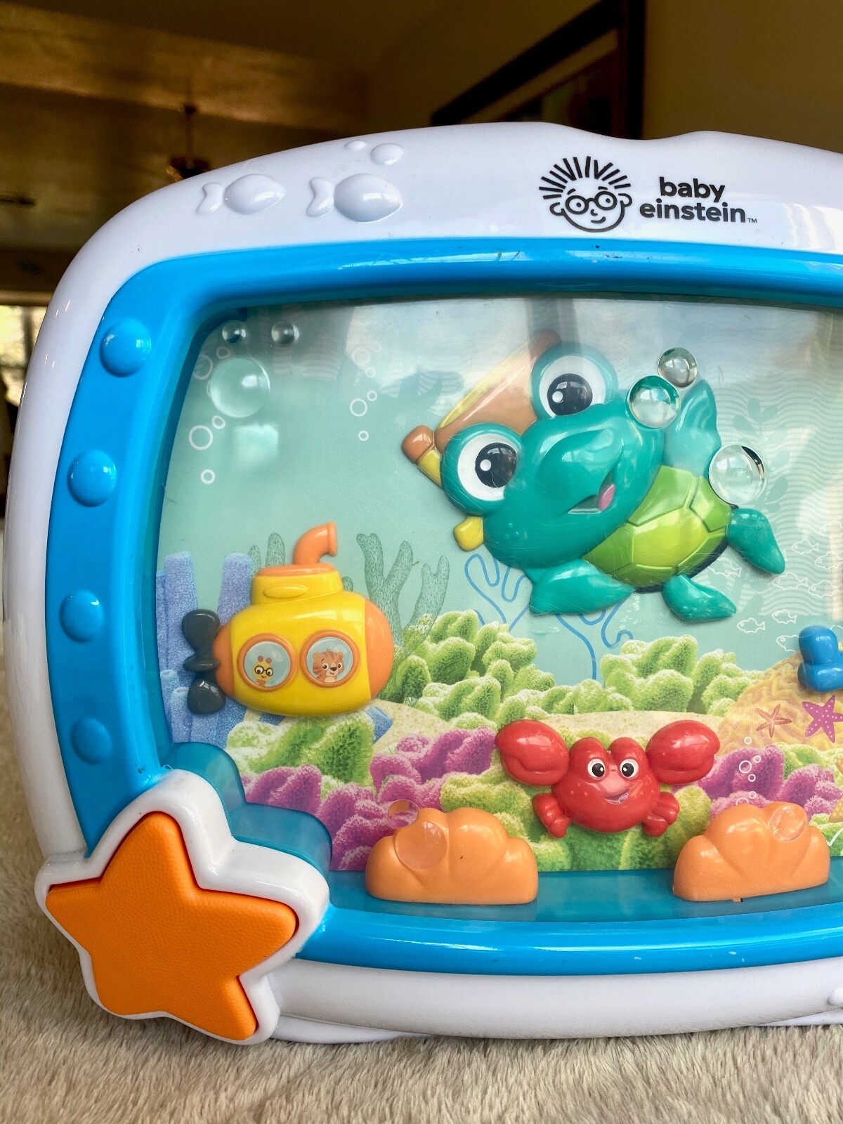 baby einstein aquarium soother