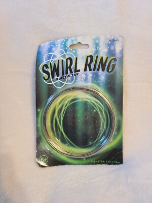 Swirl Ring Flow Kinetic Spring Toy - Sensory Interactive 3D  5.1''