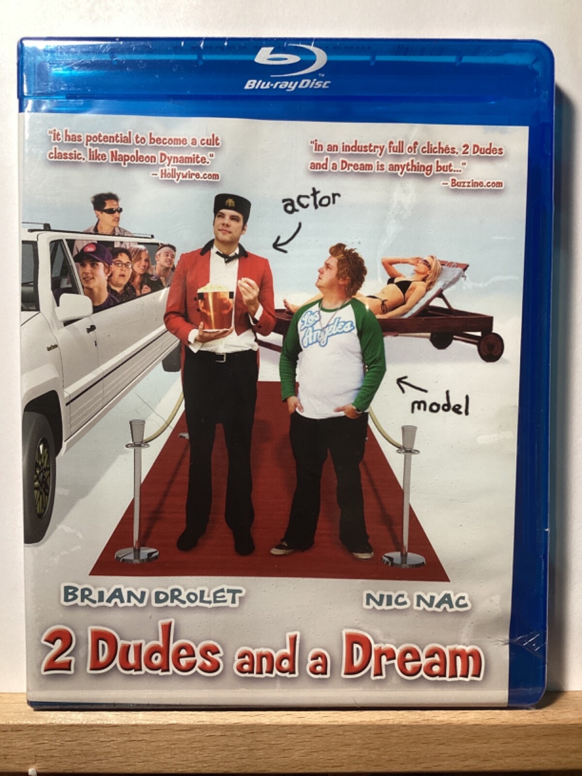 2 Dudes and a Dream (Blu-ray Disc, 2010) Brian Drolet - Nic