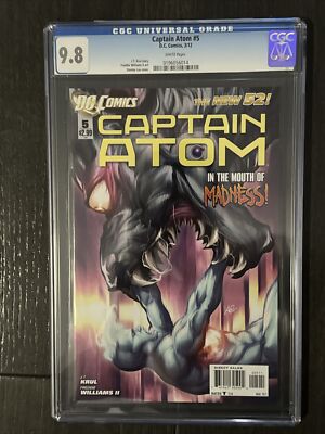 Captain Atom # 5 / DC Comics / The New 52 / CGC Universal Grade  9.8