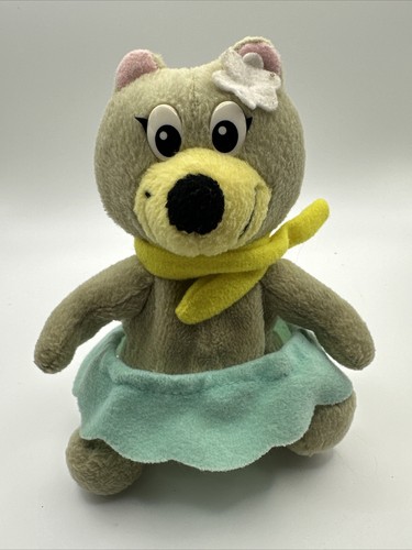 Hanna Barbera Yogi Bear Cindy Bear Bean Bag Plush Vintage