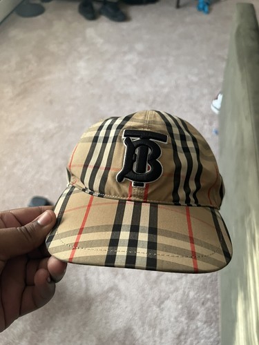 Burberry beige vintage baseball cap size small | eBay