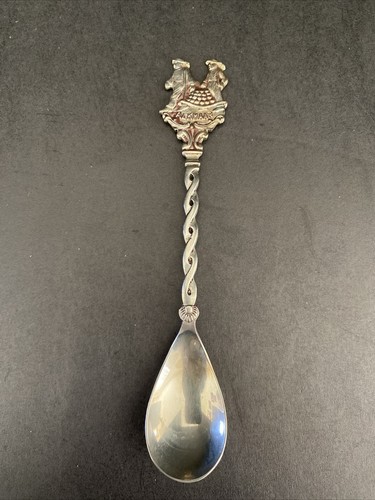 Alkmaar Swirly Small Souvenir Spoon Silver 18 Arti NW Zilver