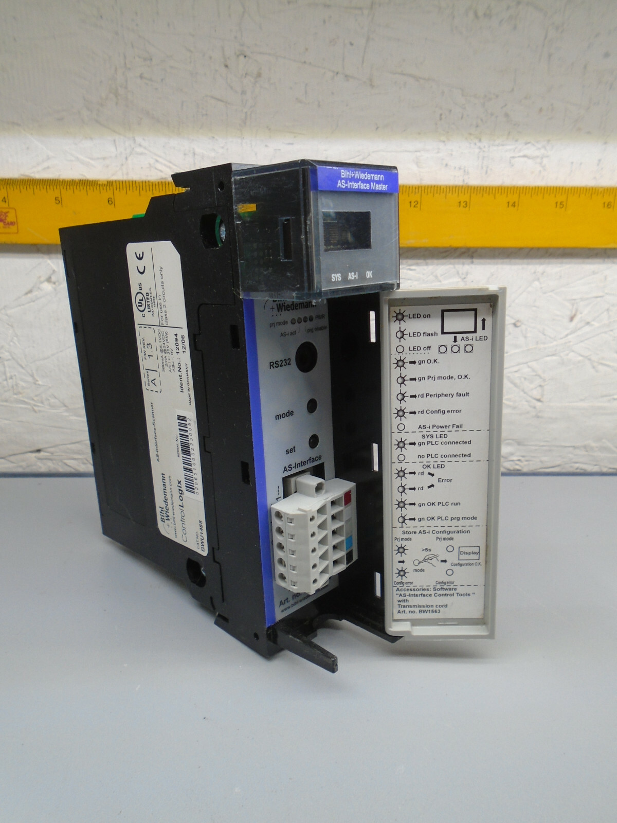 BWU1488 Bihl Wiedemann for Allen Bradley ControlLogix BWU-1488   163C