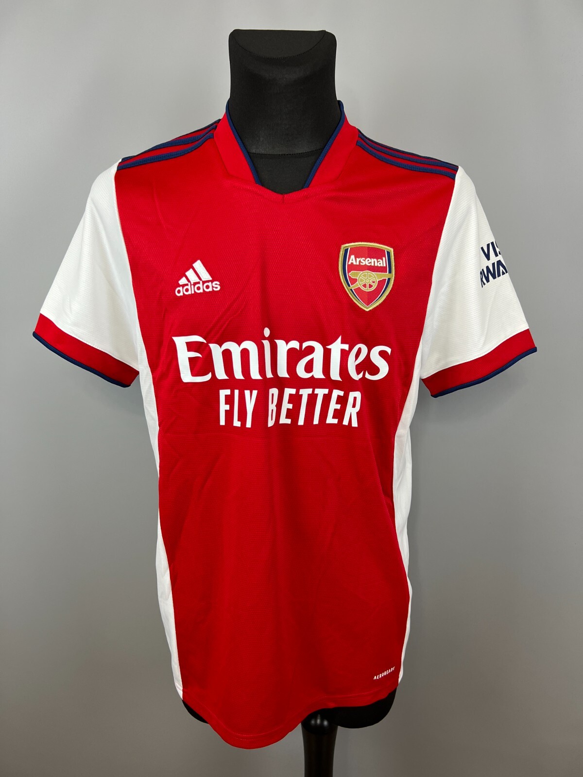 ARSENAL 2021 2022 HOME SHIRT FOOTBALL SOCCER JERSEY ADIDAS GM0217 MENS SIZE  L | eBay