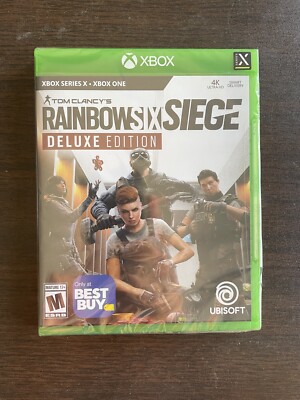 Tom Clancy's Rainbow Six Siege Deluxe Edition Xbox One/Series X New 887256111601