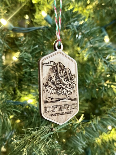 National Parks USA Christmas Ornaments-Travel Souvenir Gift Wood NPS Park