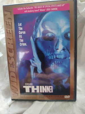 Stephen King's Thinner-Includes The Magic of Make up Featurette!-FREE SHIP!