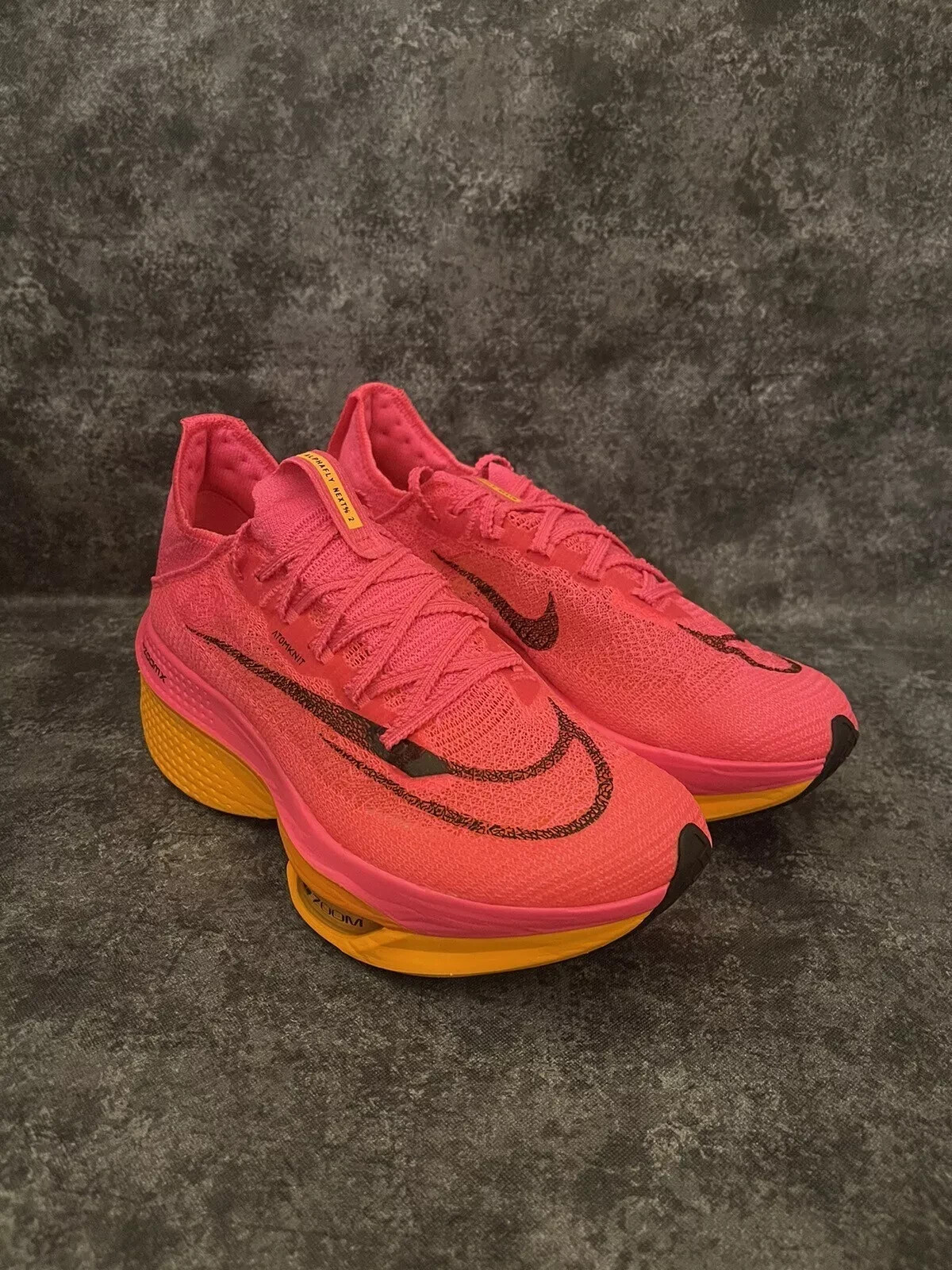 NIKE NIKE WMNS AIR ZOOM ALPHAFLY NEXT% 2 FLYKNIT RUNNING HYPER PINK DN3559-600 10.5