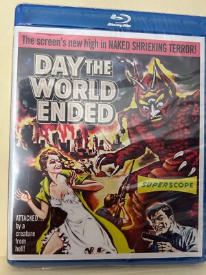 Day the World Ended Blu-ray Scream Factory Roger Corman Classic Sci-Fi OOP NEW