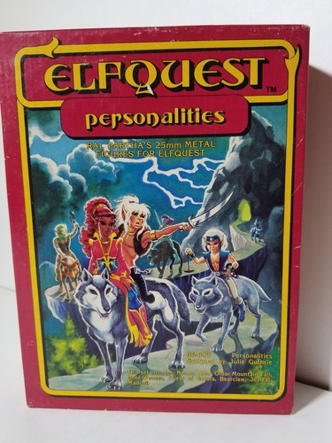 NIB Rare unsealed Elfquest Personalities Metal Figures Ral Partha Set Unpainted