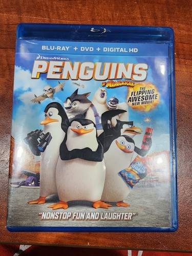 Penguins of Madagascar (Blu-ray/DVD, 2015, 2-Disc Set)