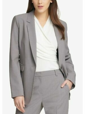 

Женская рабочая куртка DKNY Wear To Work, Серый, W3234EYA