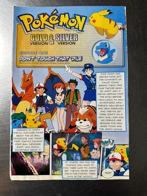 Pokemon Gold & Silver Episode One Dont Touch That Dile Comic Nintendo Power
