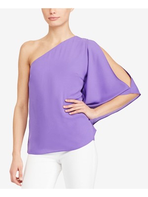 

Женский фиолетовый топ с рукавом 3/4 от RALPH LAUREN для миниатюрных размеров