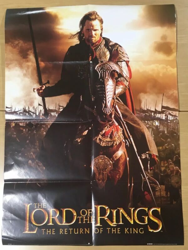 【Fold Type】The Lord of the Rings: The Return of the King (Aragorn) A1 Poster