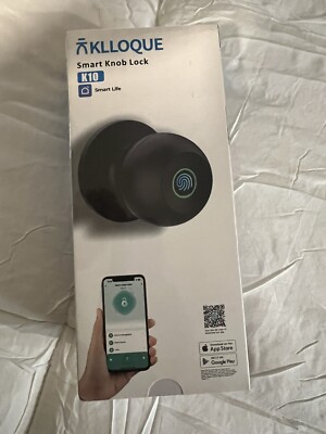 Fingerprint Door Lock, Smart Fingerprint Door Knob with Lock, Biometric Door ...