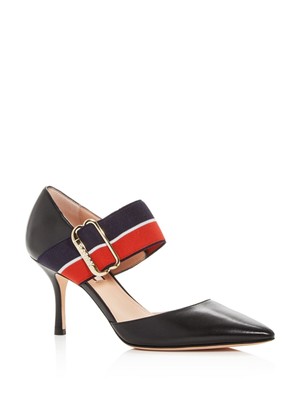 

Женские черные кожаные туфли-лодочки BALLY Mary-Jane Bette Toe Stiletto без шнуровки, размер 38,5, Черный, 6228153