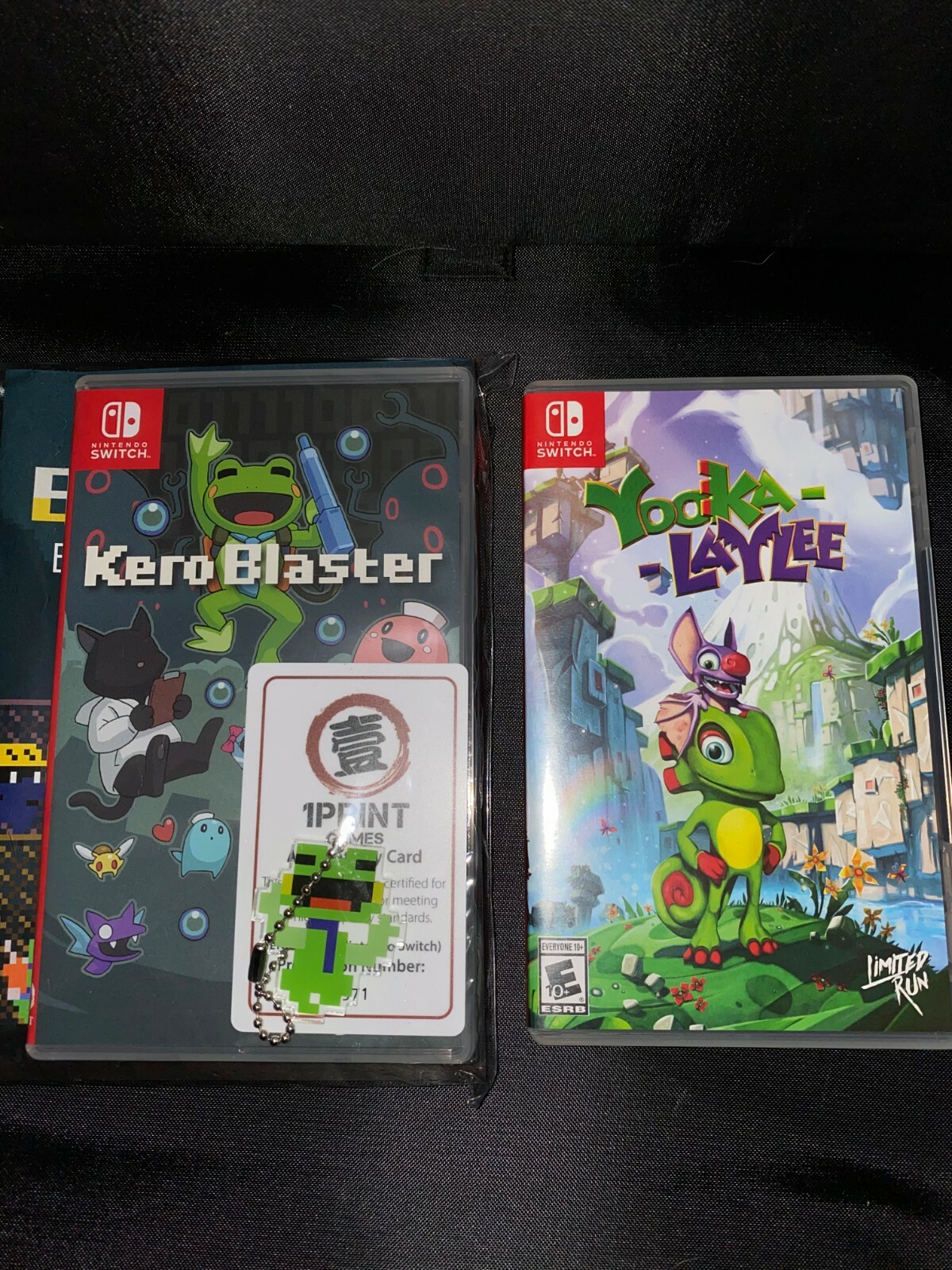Nintendo Switch YOOKA LAYLEE Limited Run and KERO BLASTER