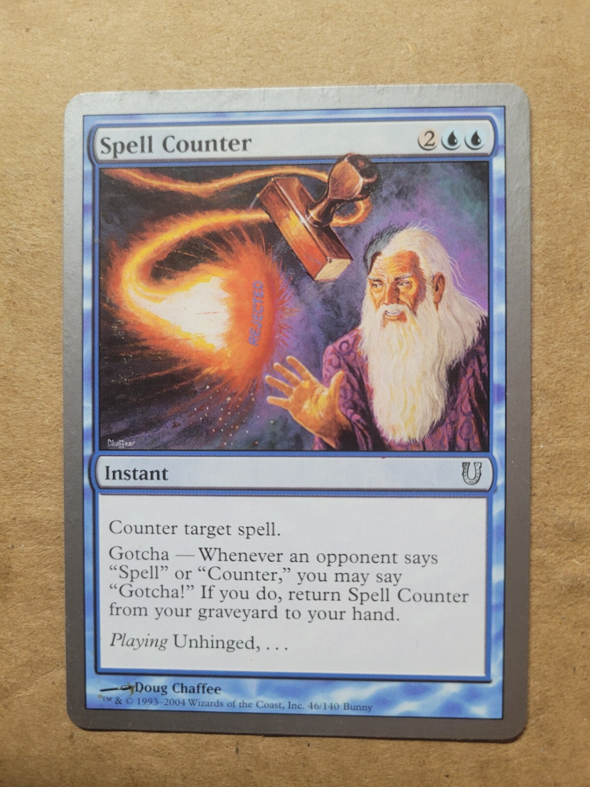 Spell Counter Unhinged 46/140 MTG Magic The Gathering (MP