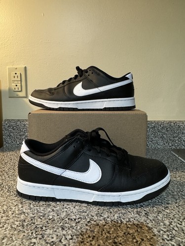 Nike Dunk Low Retro Black White Reverse Panda 2.0 Men's Size 10